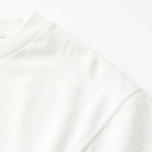 Close-up of a white t-shirt fabric texture