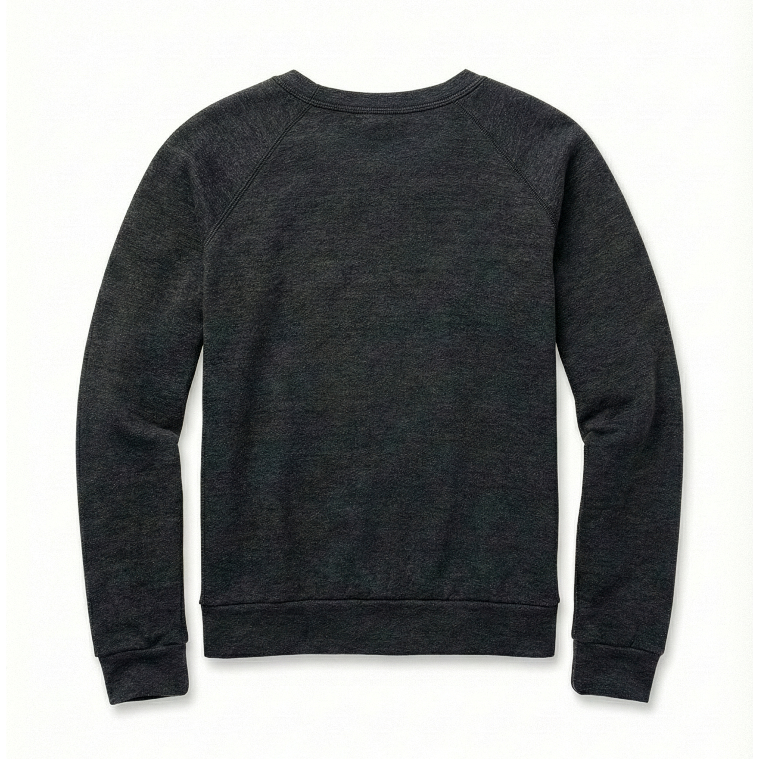 Grey sweatshirt on a white background